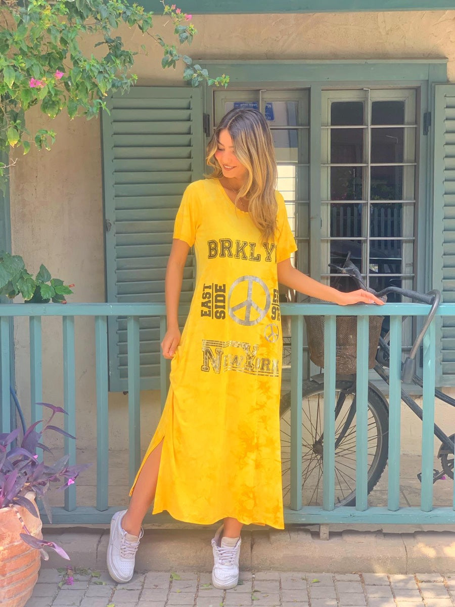 שמלה ניו יורק צהוב