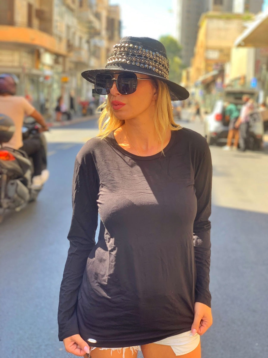 בייסיק ארוך שחור