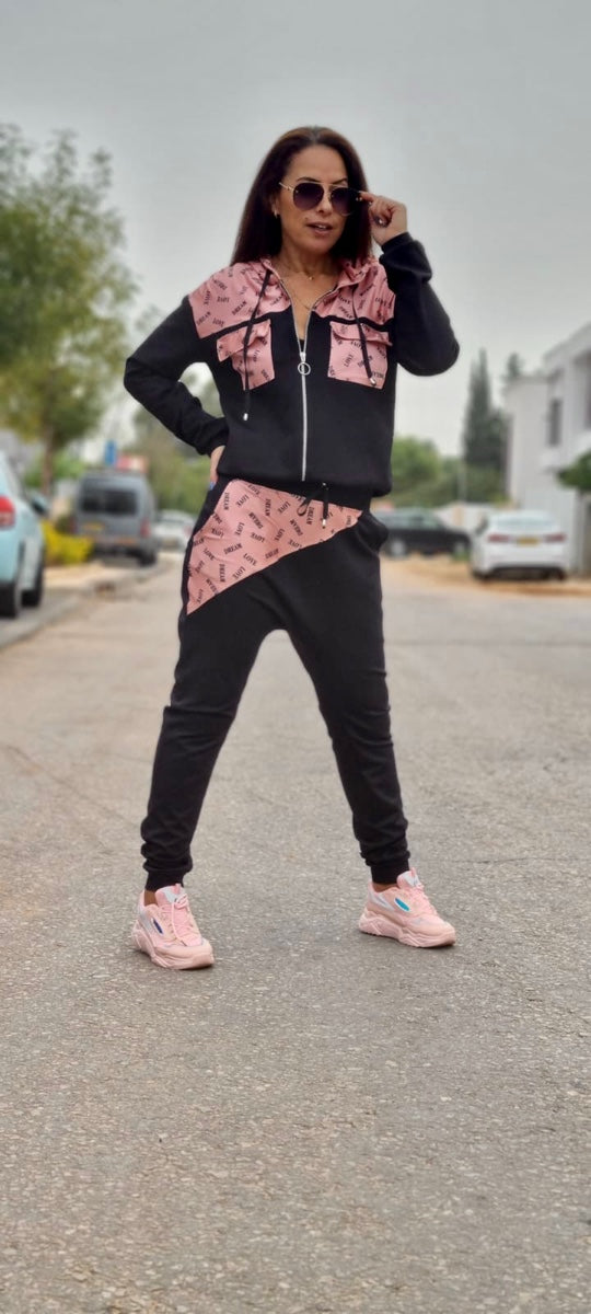 חליפה טיילור ורוד