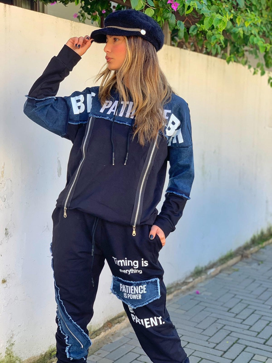 חליפה גינס טיים כחול