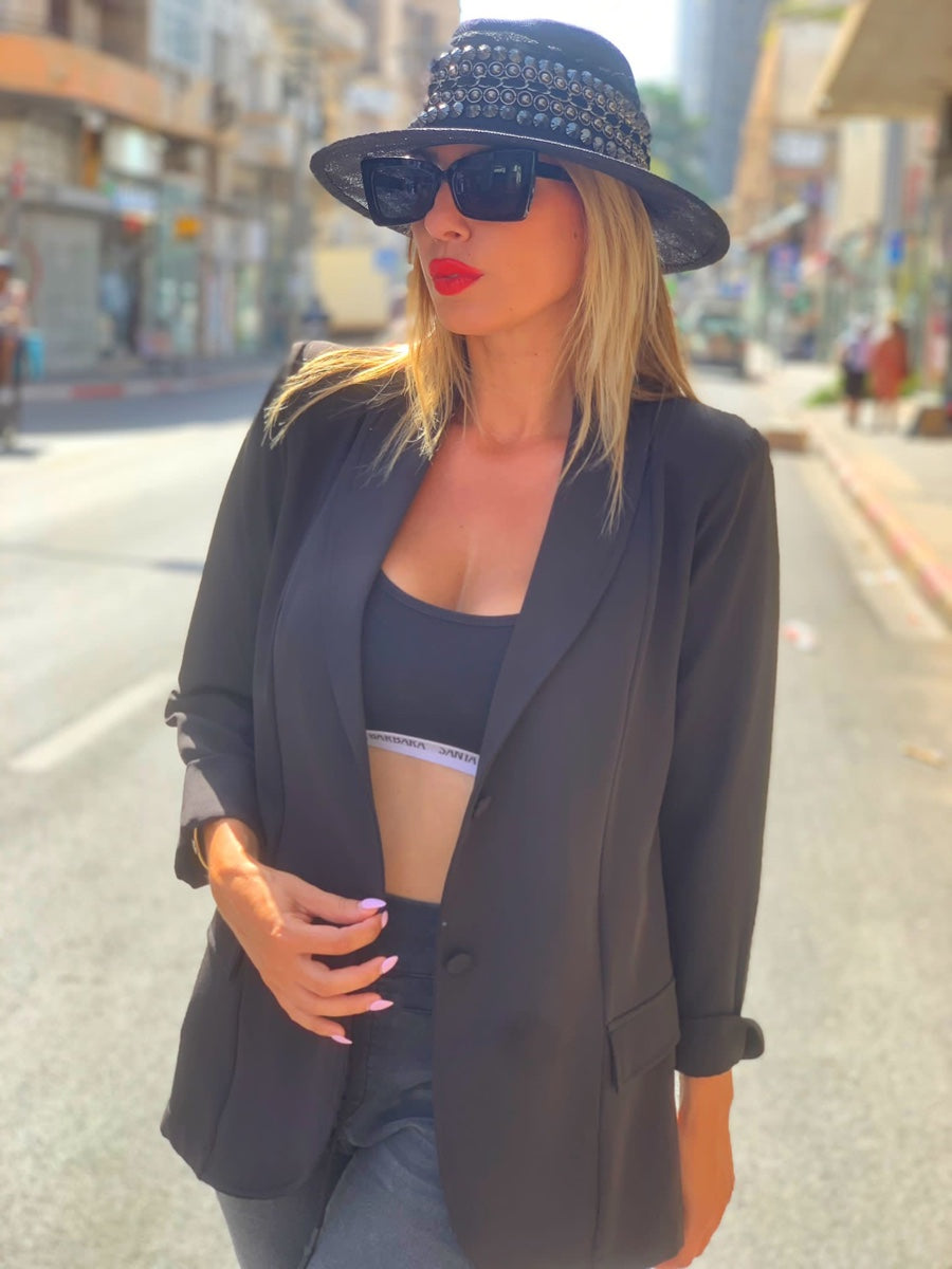 גקט אמור שחור