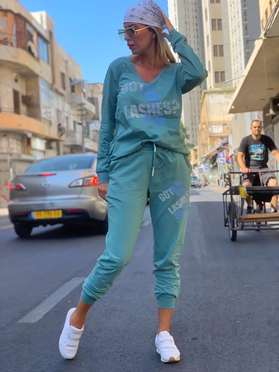 חליפה אשלי מנטה