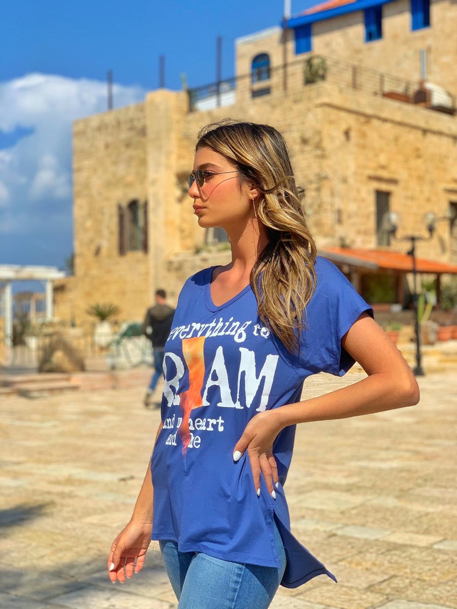 חולצה דרים כחול