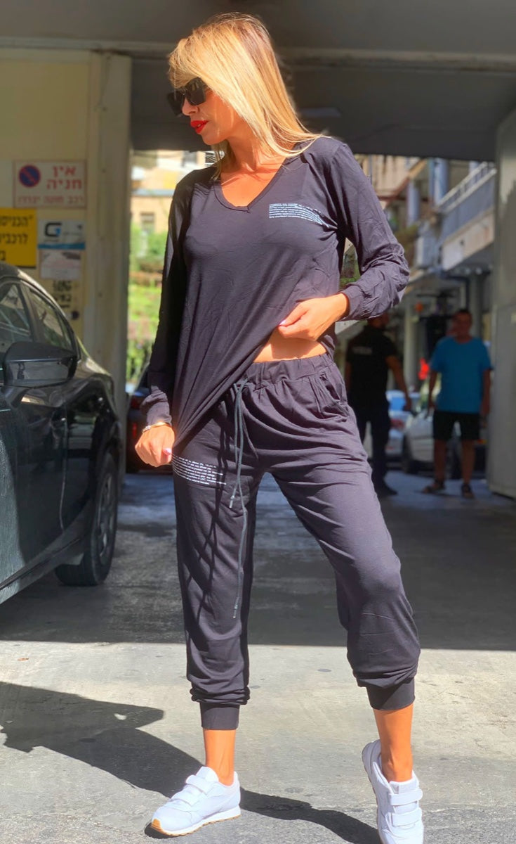 חליפה קלאס שחור