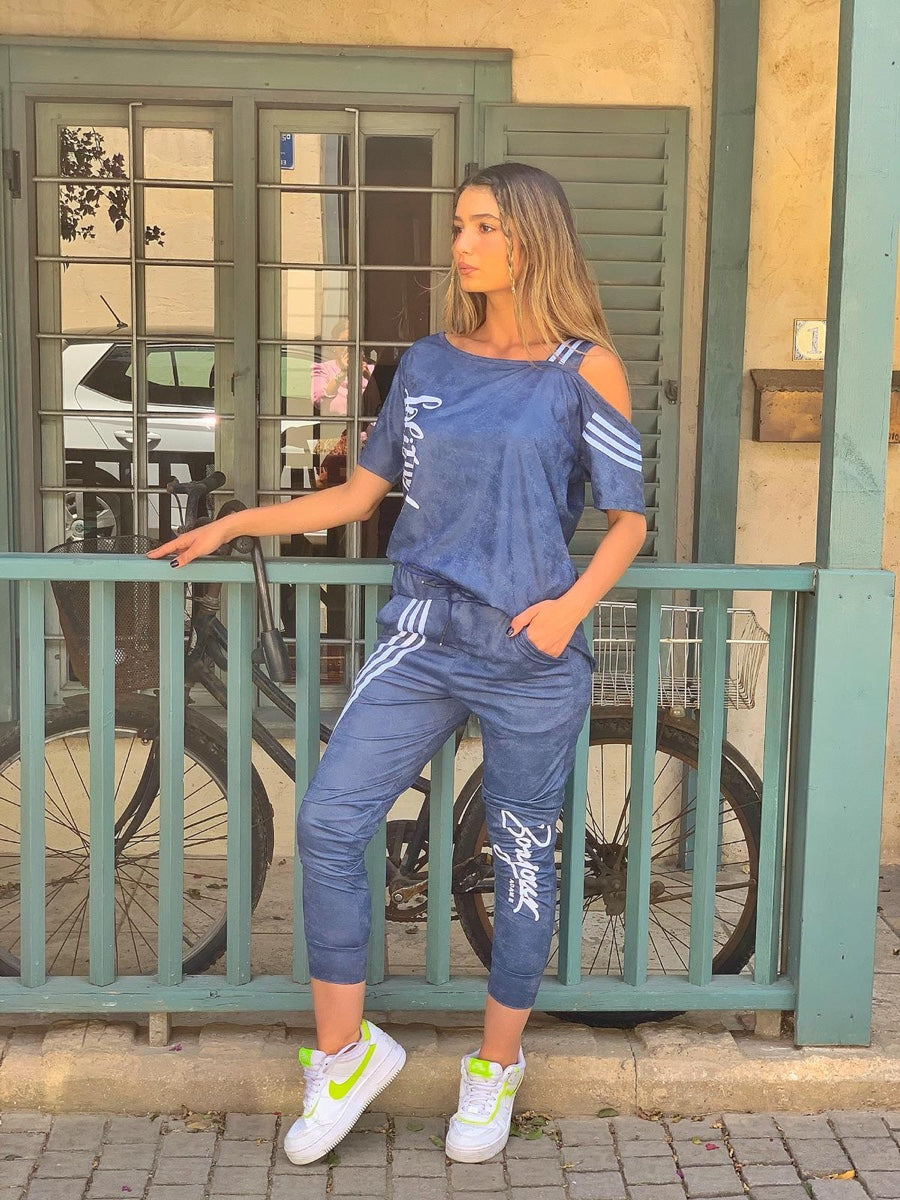 חליפה לולי כחול