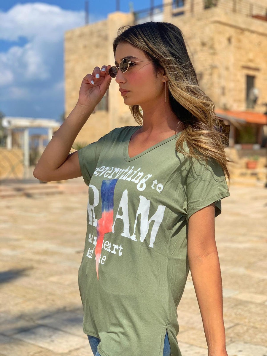 חולצה דרים ירוק