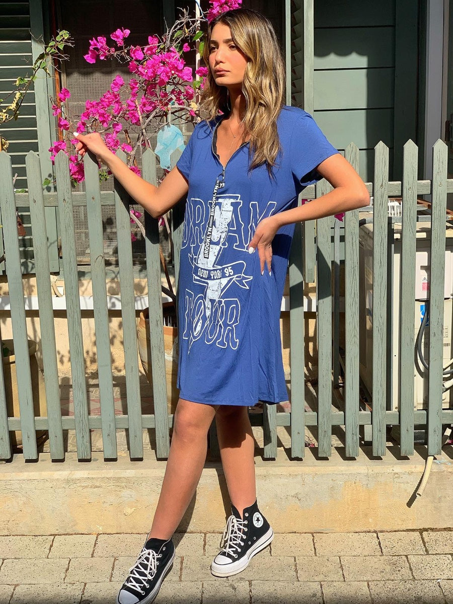 שמלה דרים כחול