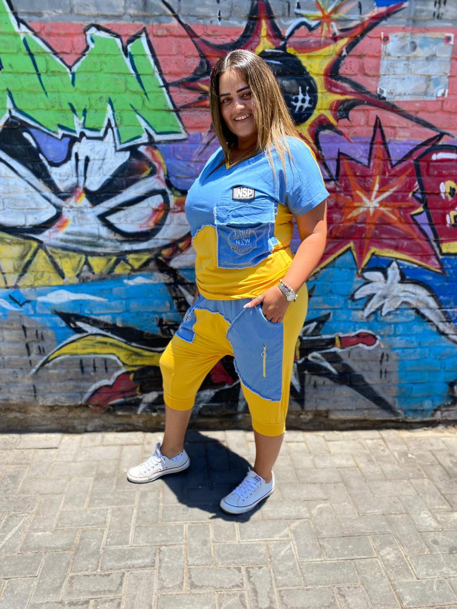 חליפה 3/4 גינס NSP צהוב