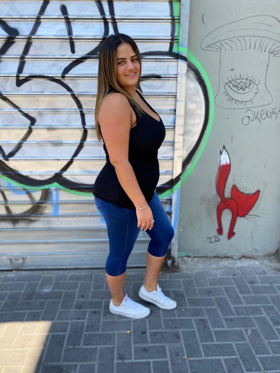 גופיה פריז שחור