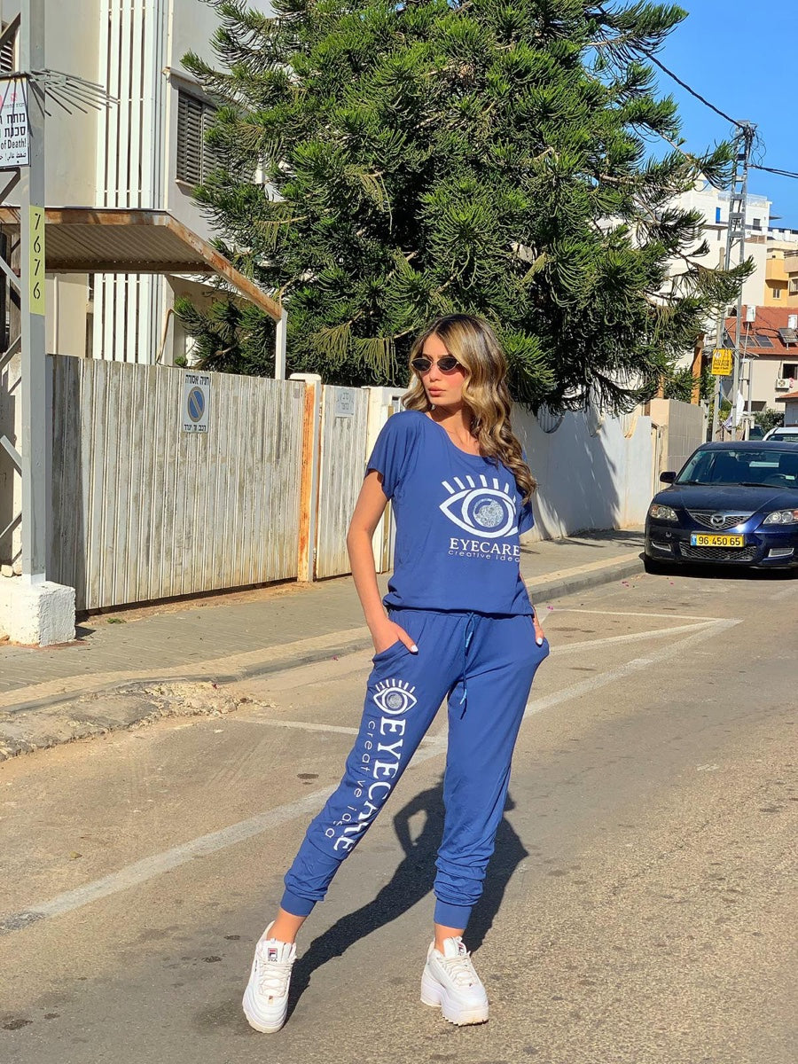 חליפה עין כחול