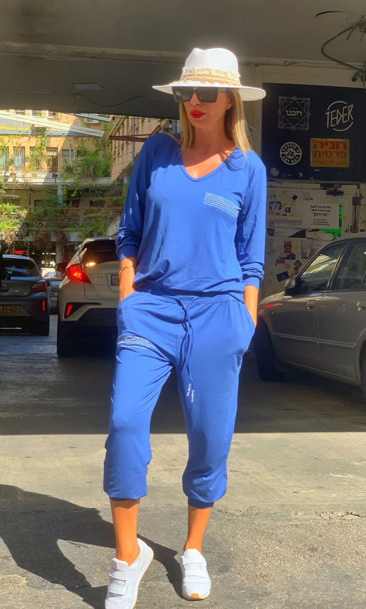 חליפה קלאס כחול
