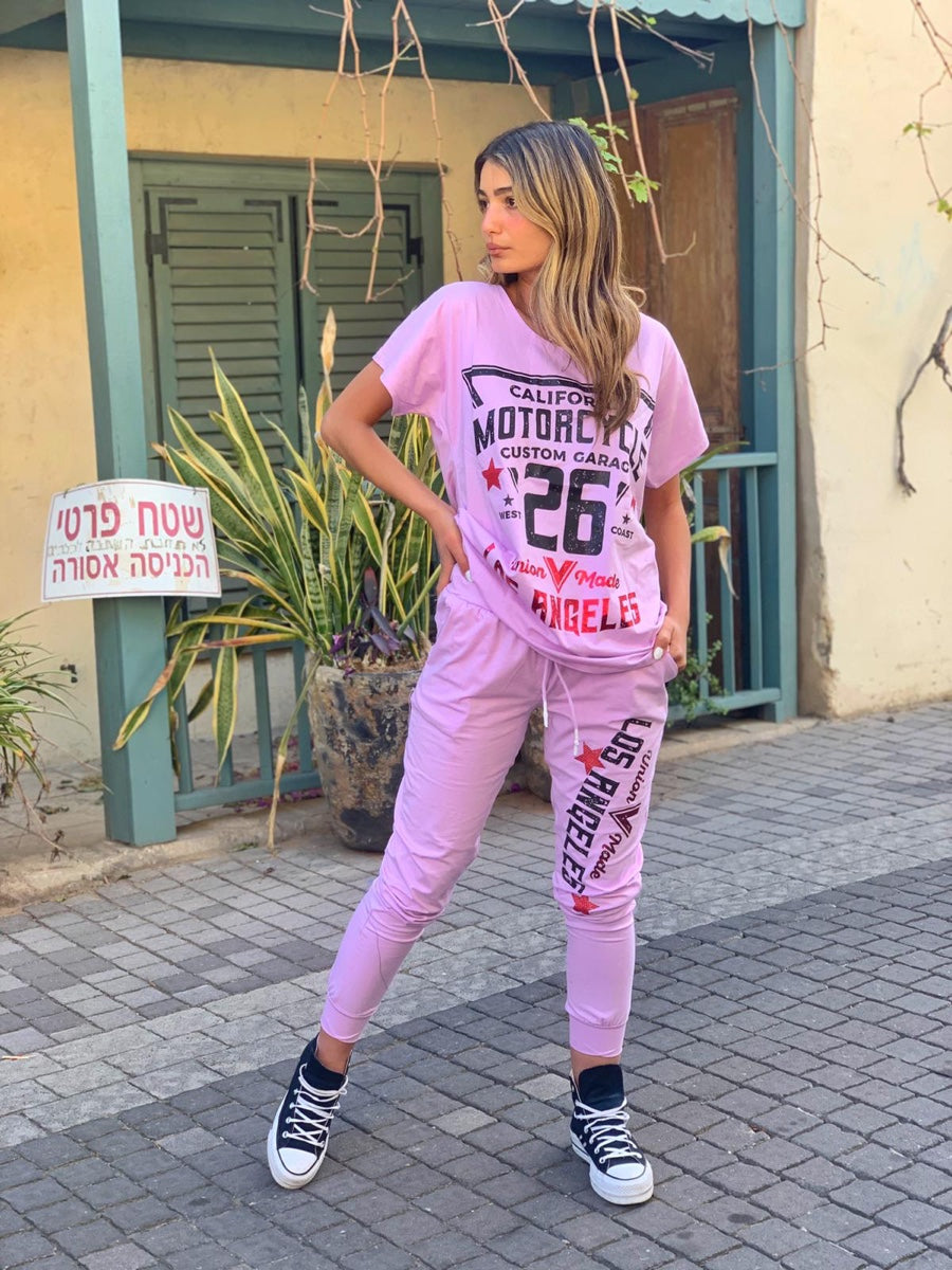 חליפה קליפורניה סגול