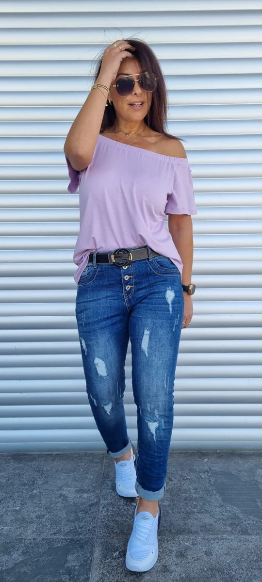 חולצה קמילה סגול