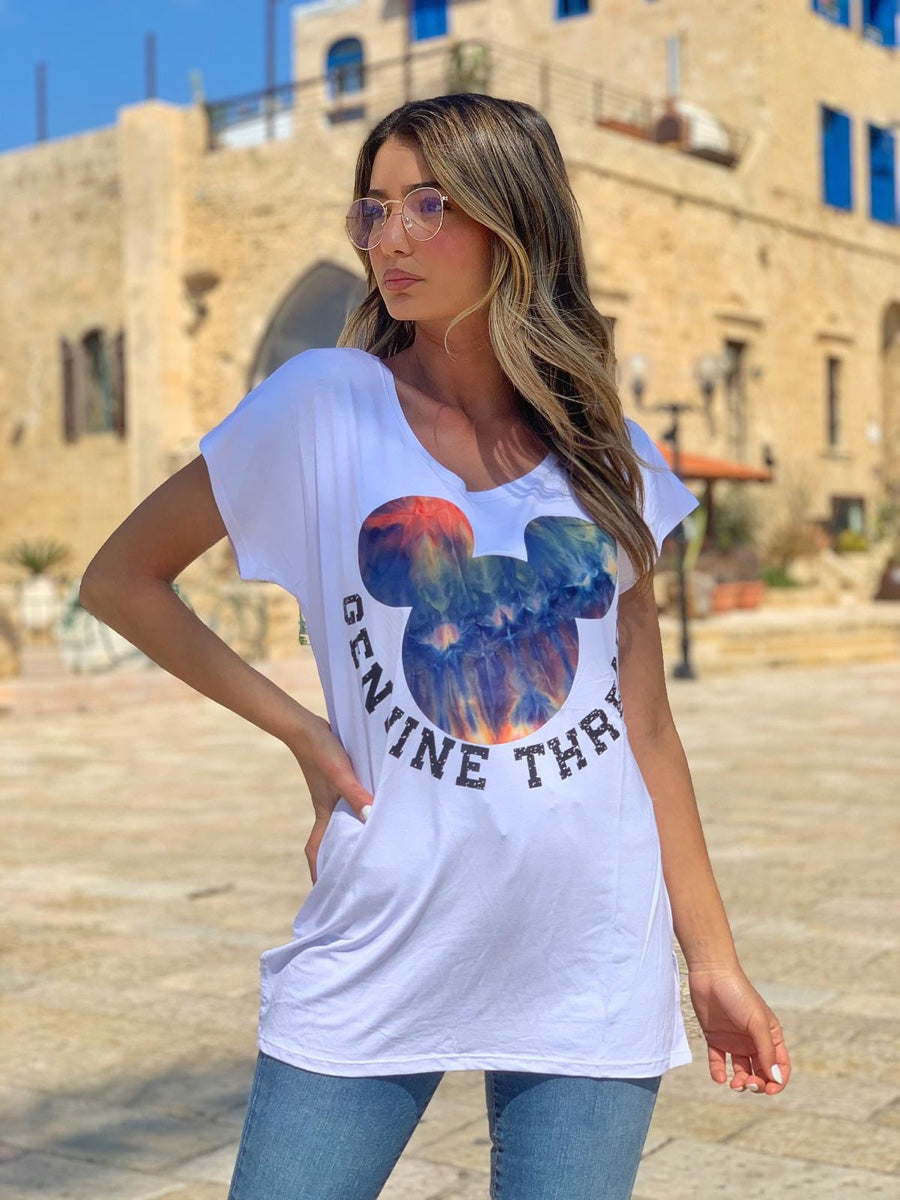 חולצה בר לבן