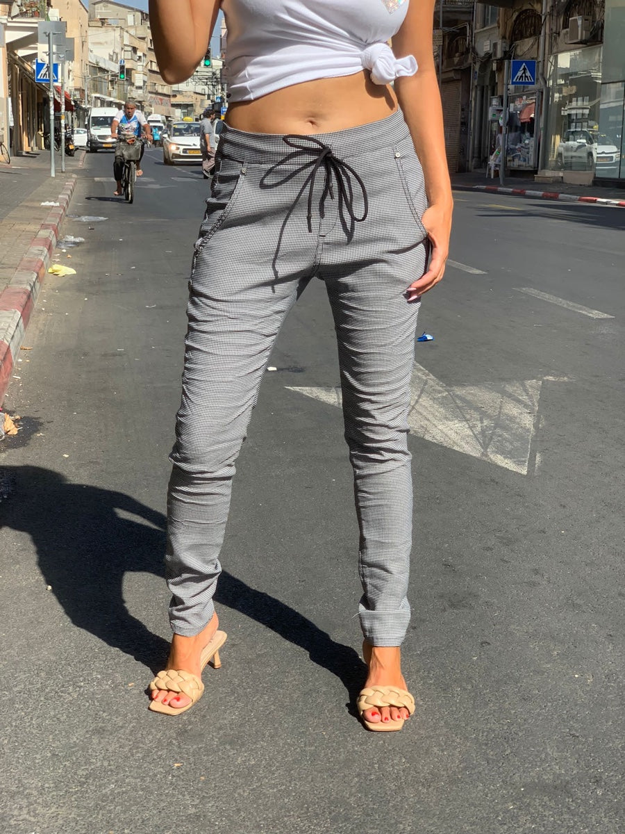 מכנס בר פיפיטה לבן