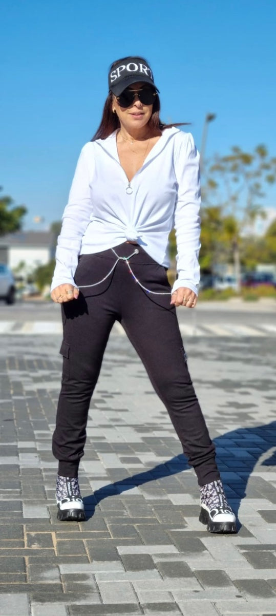 חולצה שנהב לבן