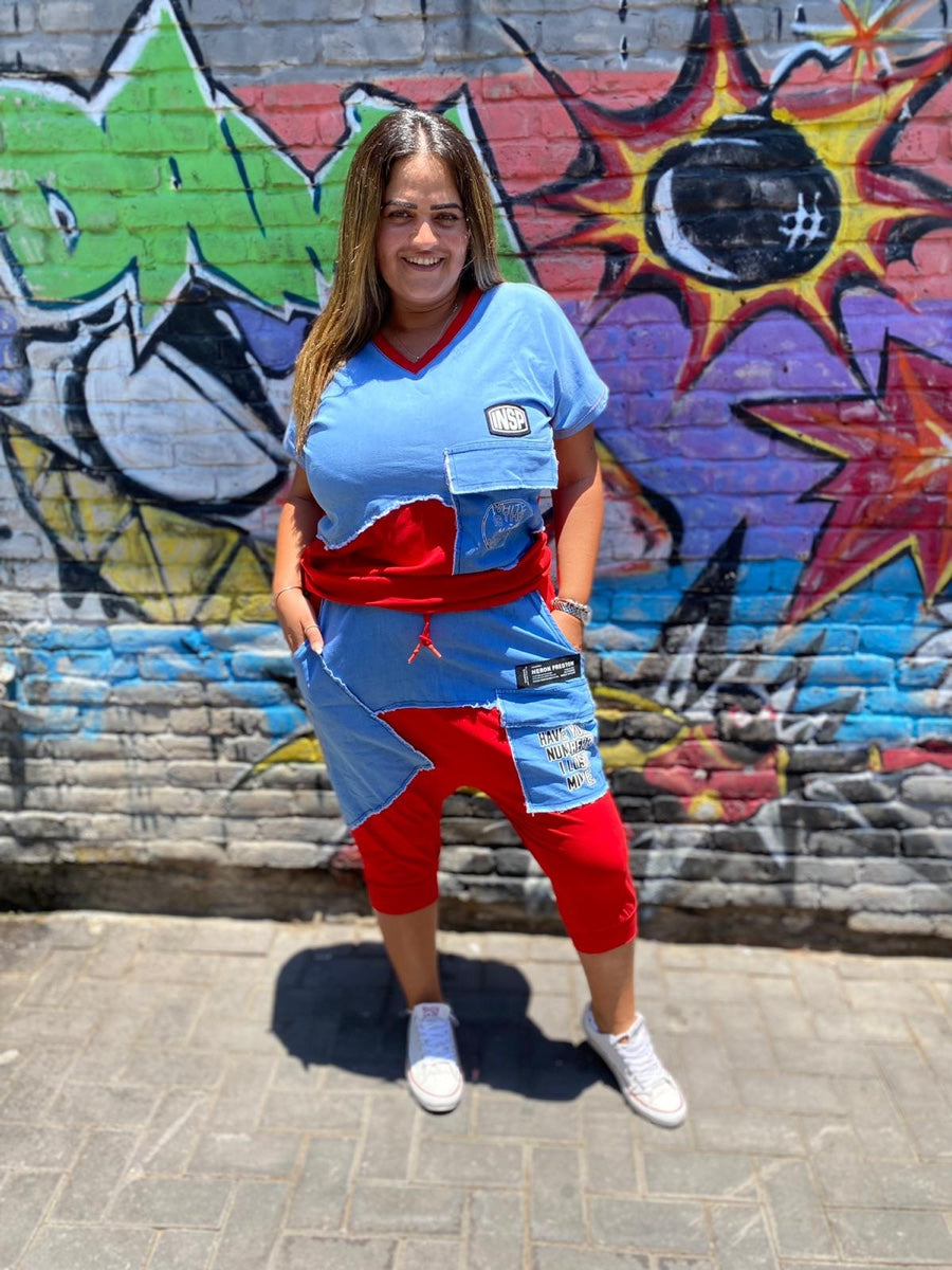 חליפה 3/4 גינס NSP אדום