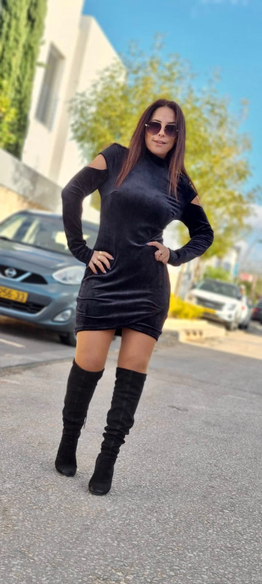 שמלה מוניק שחור