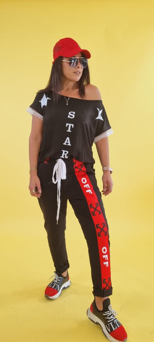 חולצה STAR שחור