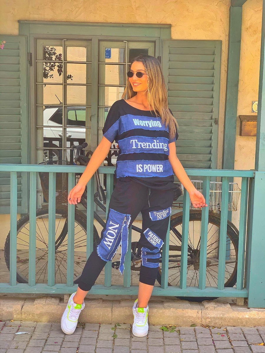 חליפת גינס NOW כחול