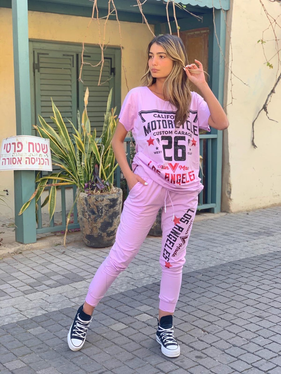 חליפה קליפורניה סגול