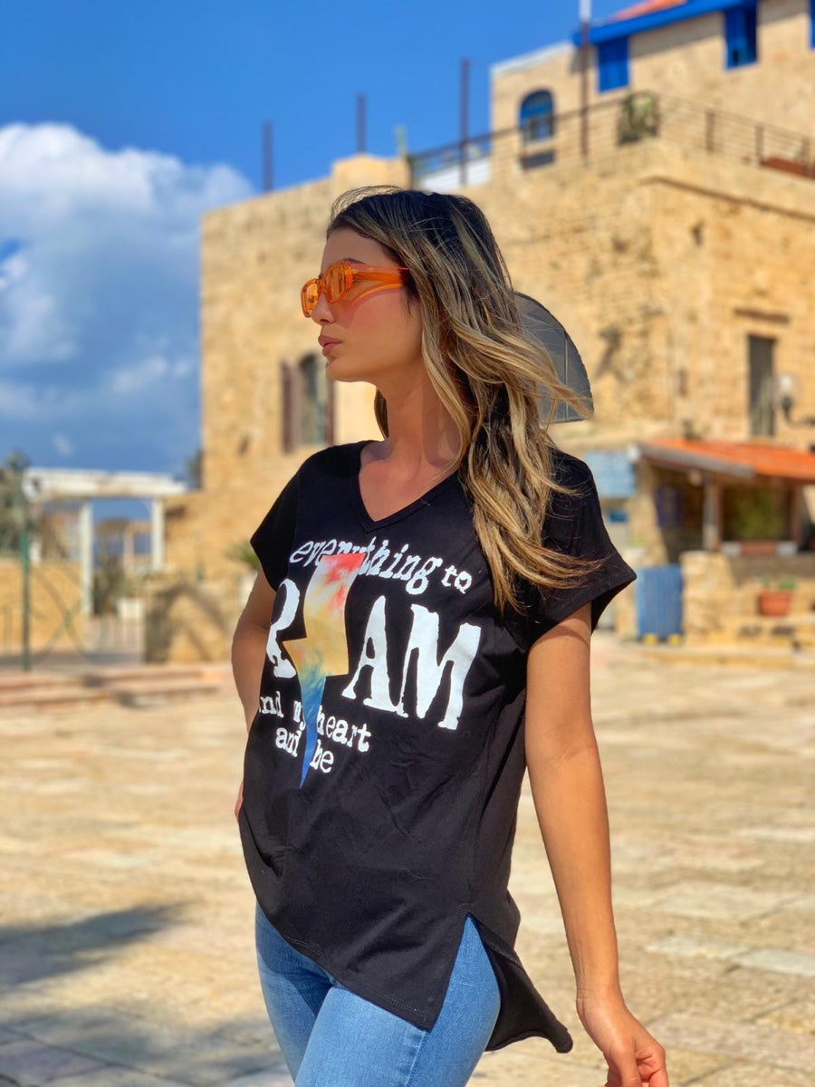 חולצה דרים שחור