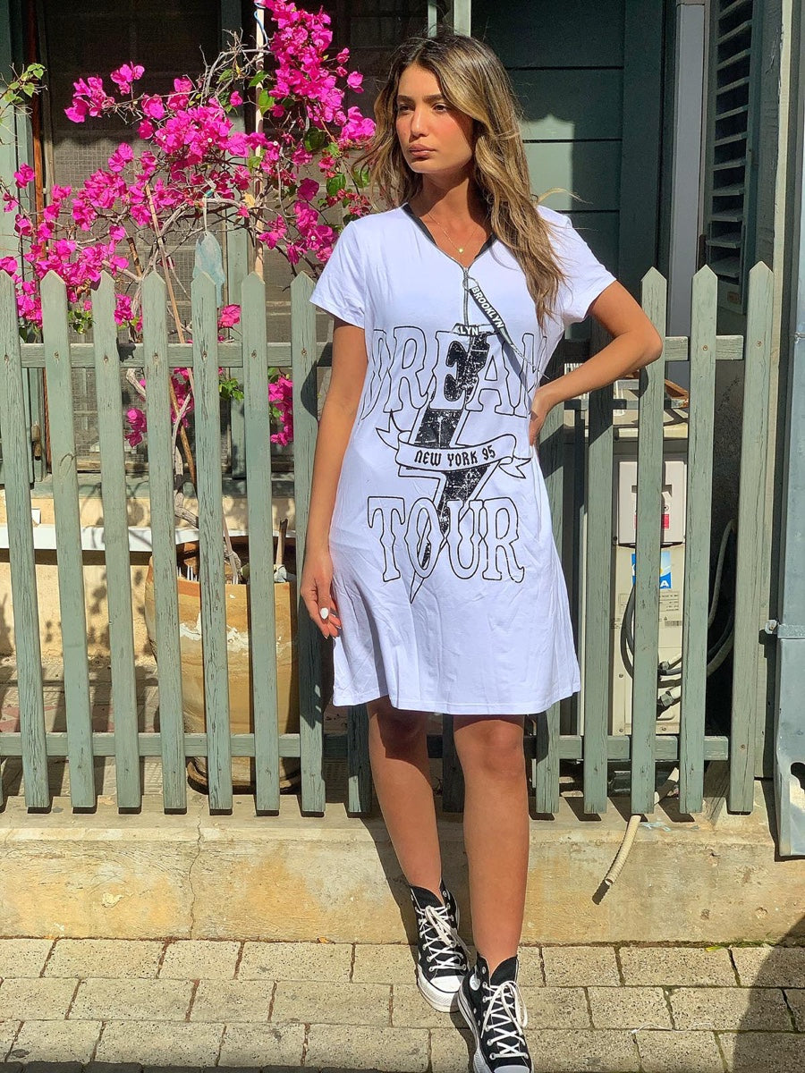 שמלה דרים לבן