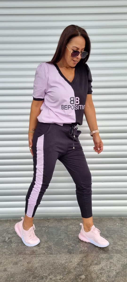 חליפה פוזיטיב סגול