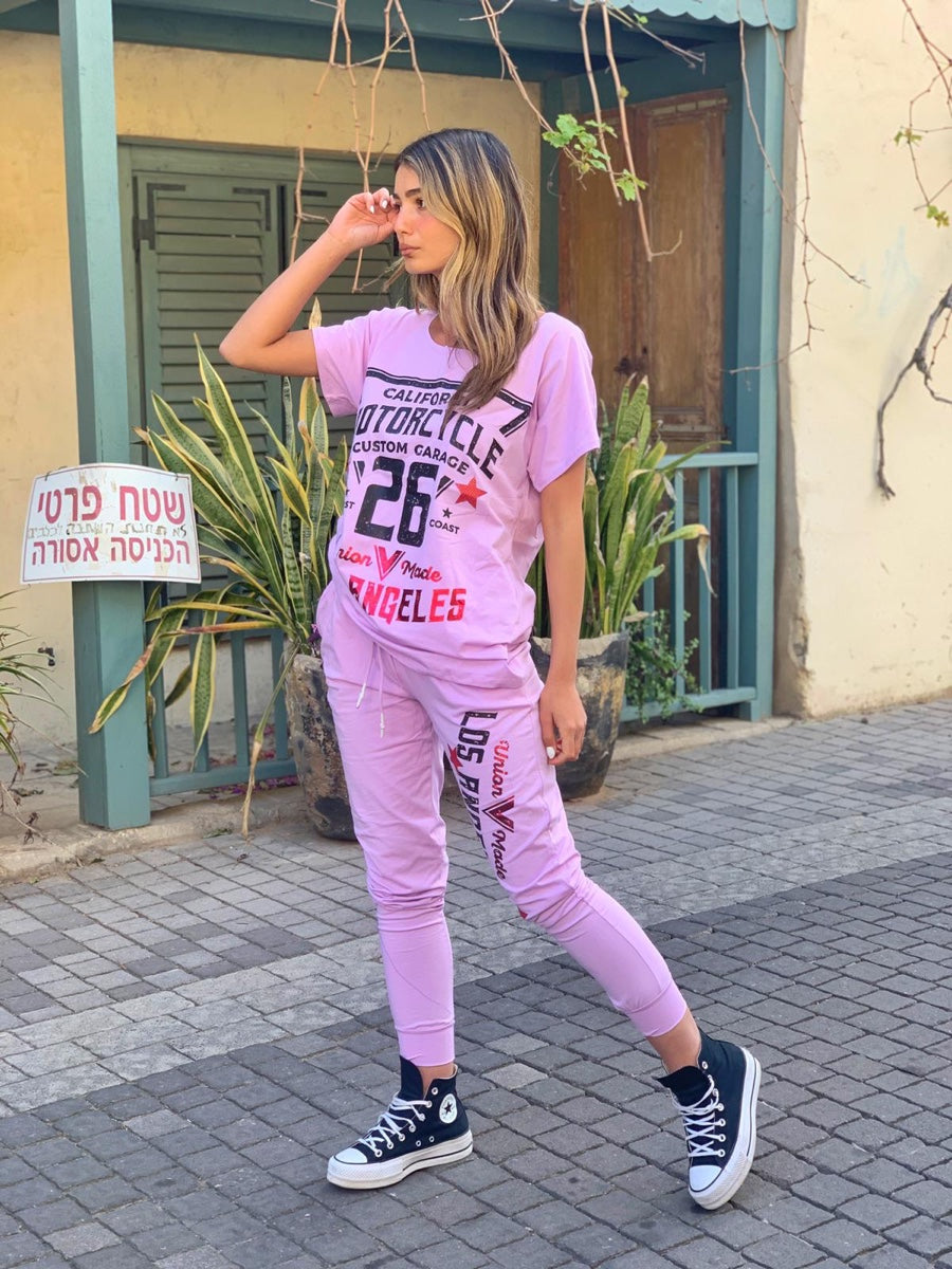 חליפה קליפורניה סגול