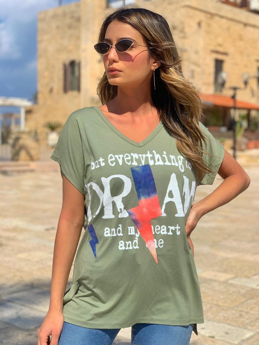 חולצה דרים ירוק