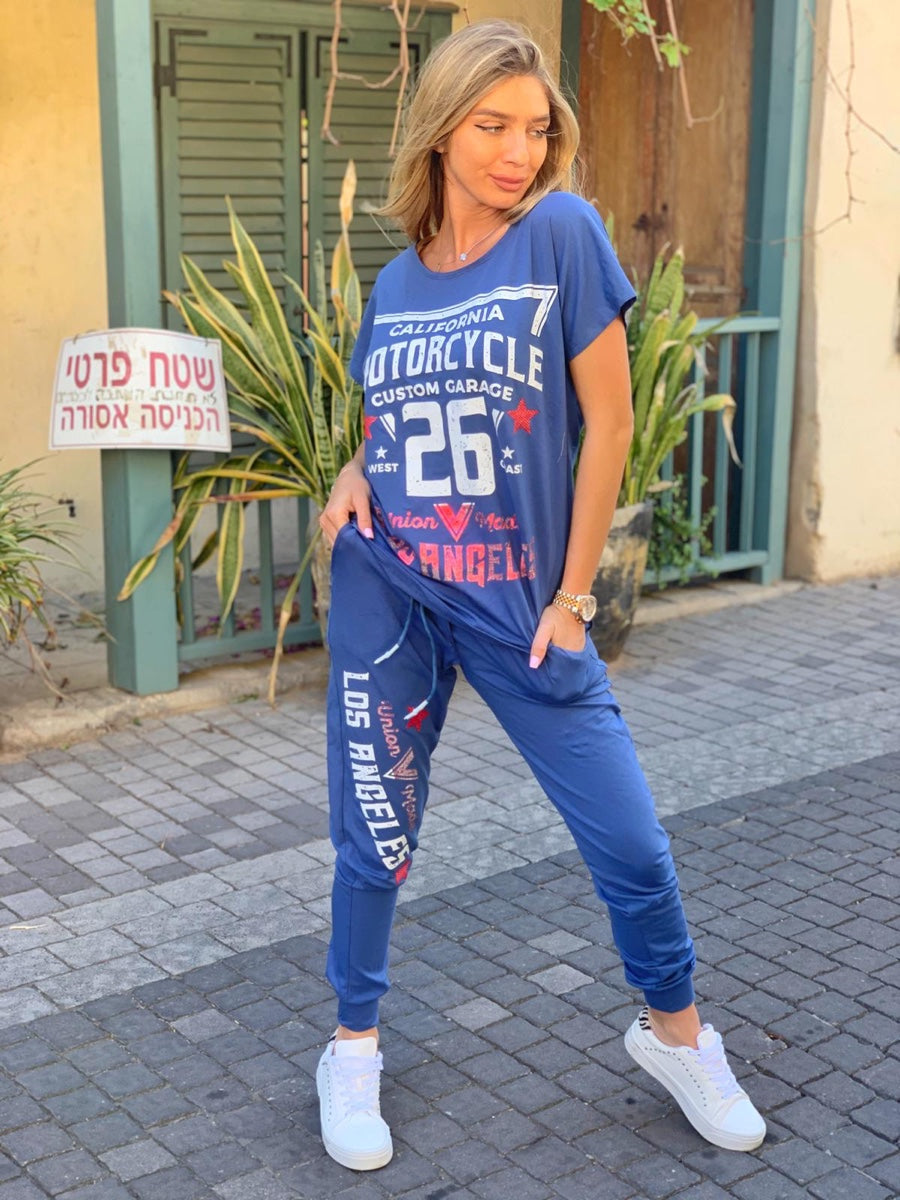 חליפה קליפורניה כחול