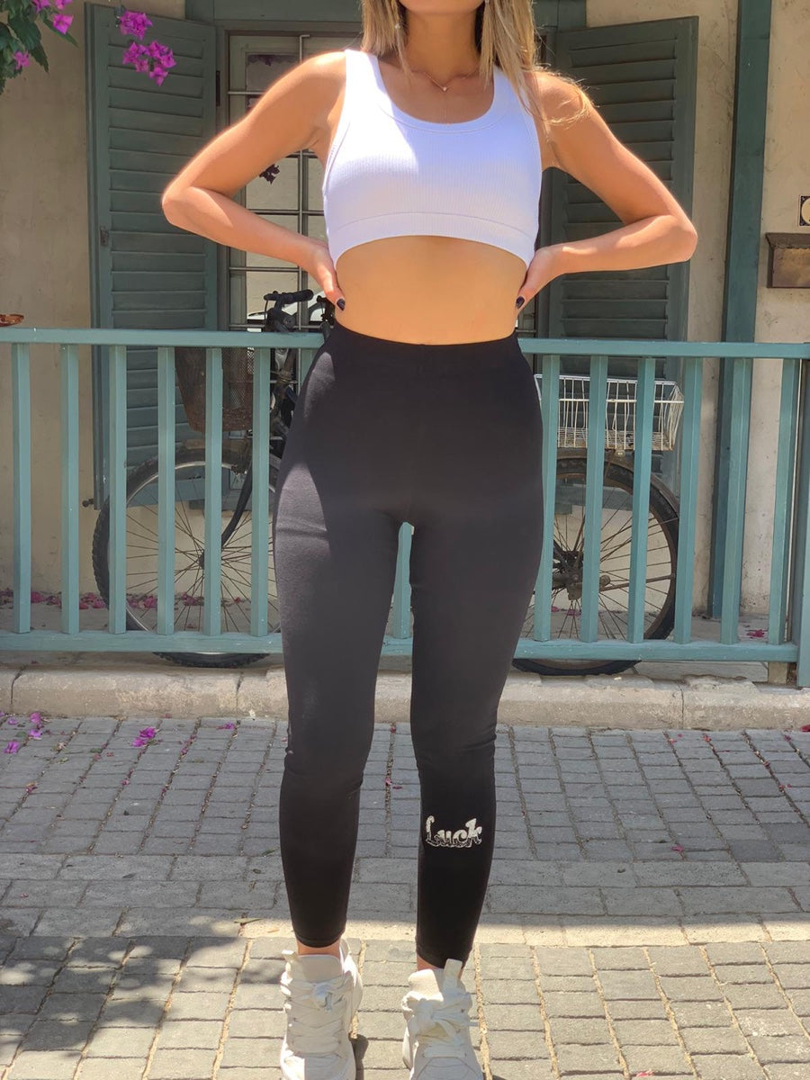 טייץ לאק שחור