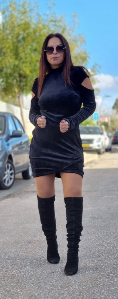 שמלה מוניק שחור