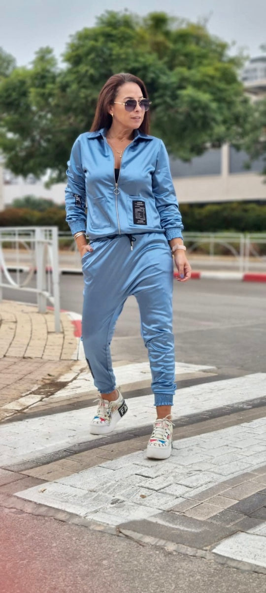 חליפה קלואי כחול